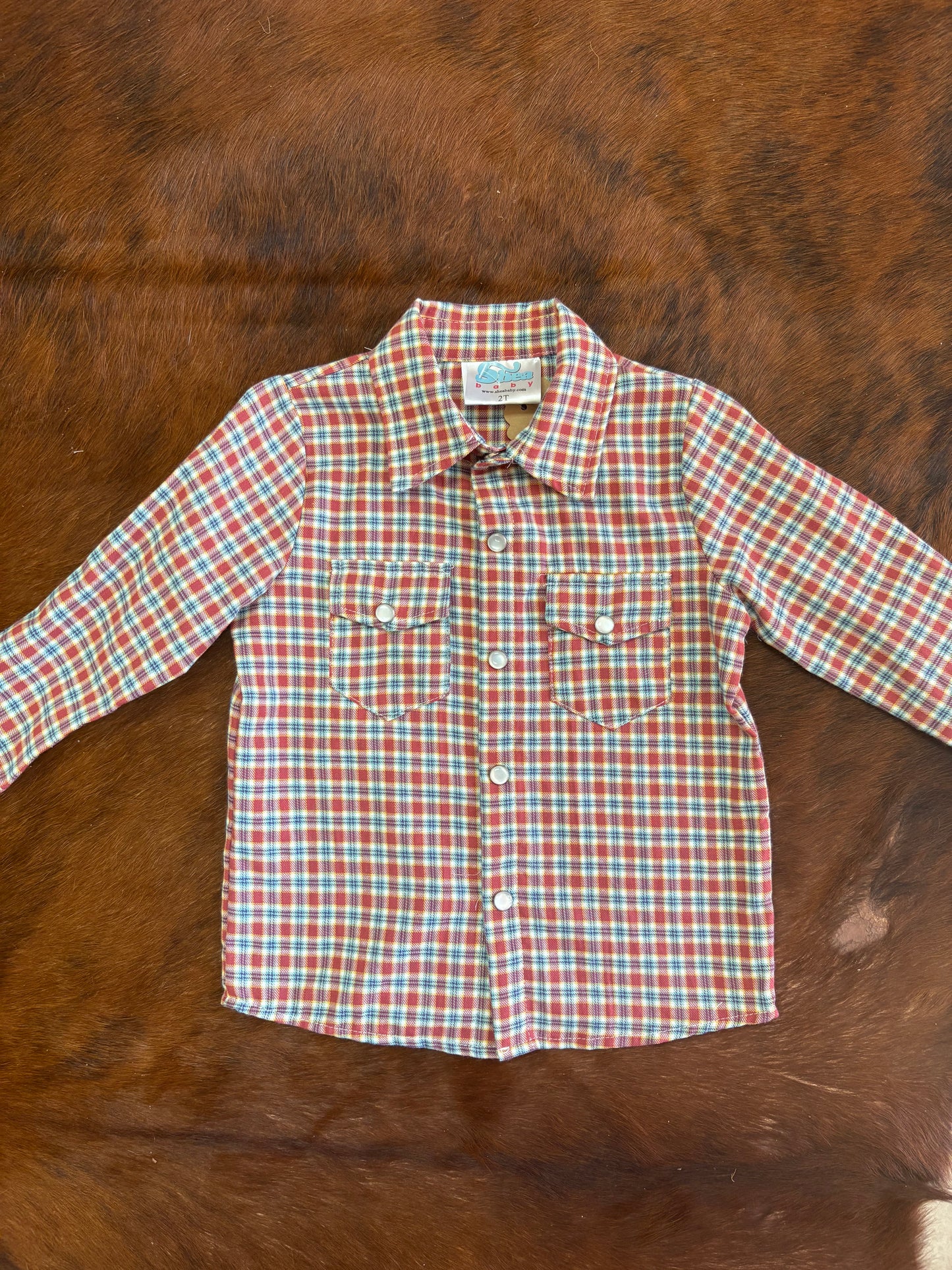 Pearl snap long sleeve