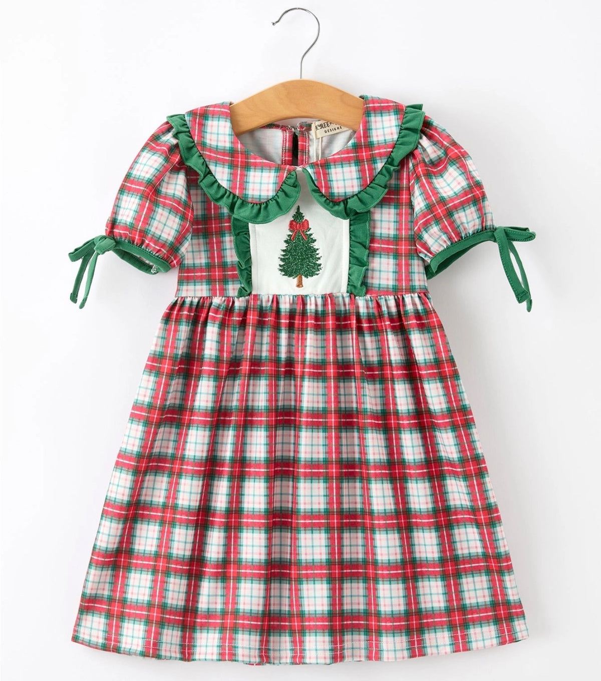 Christmas Tree Toddler Girl Dress