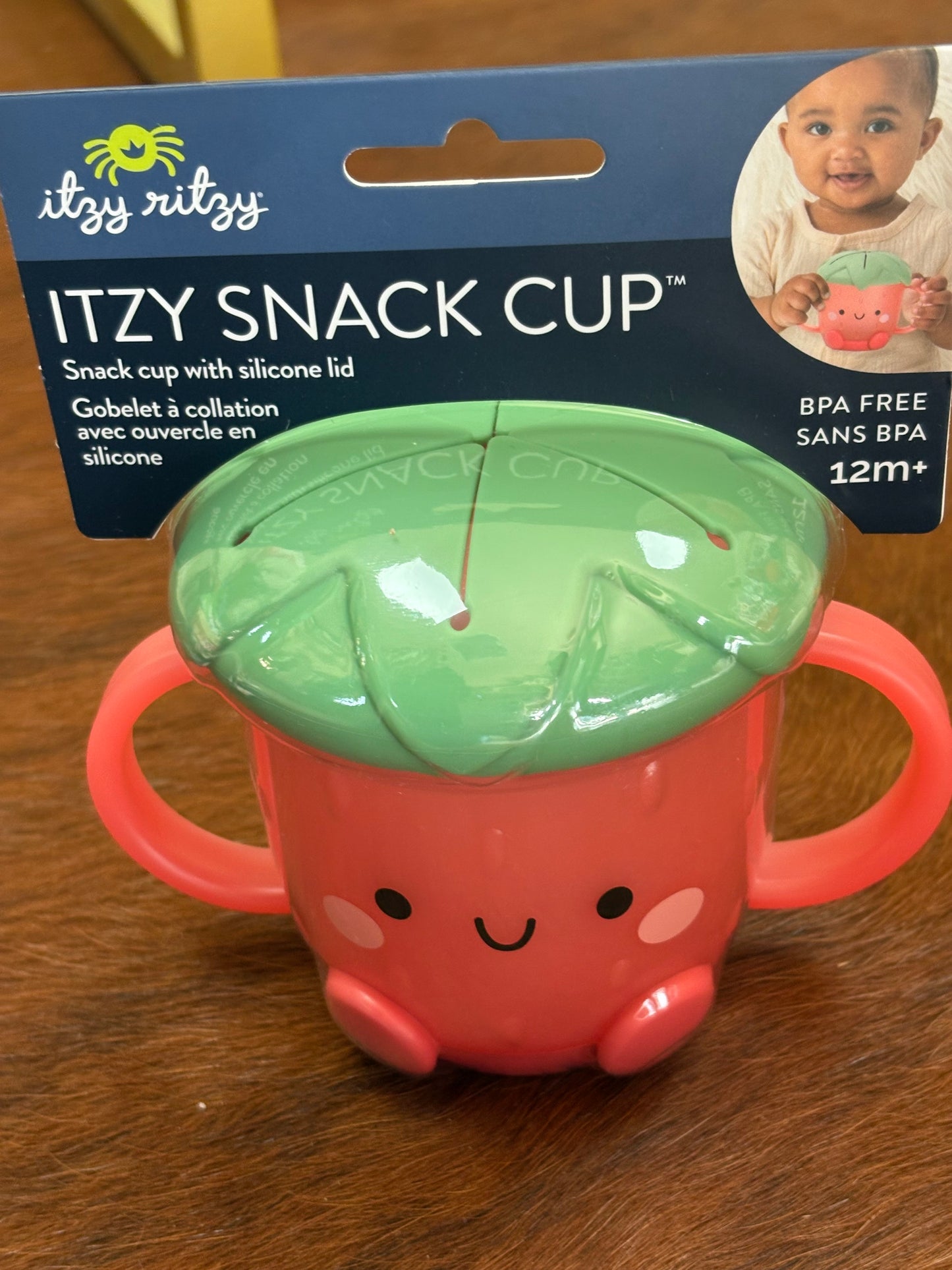 Strawberry snack cup