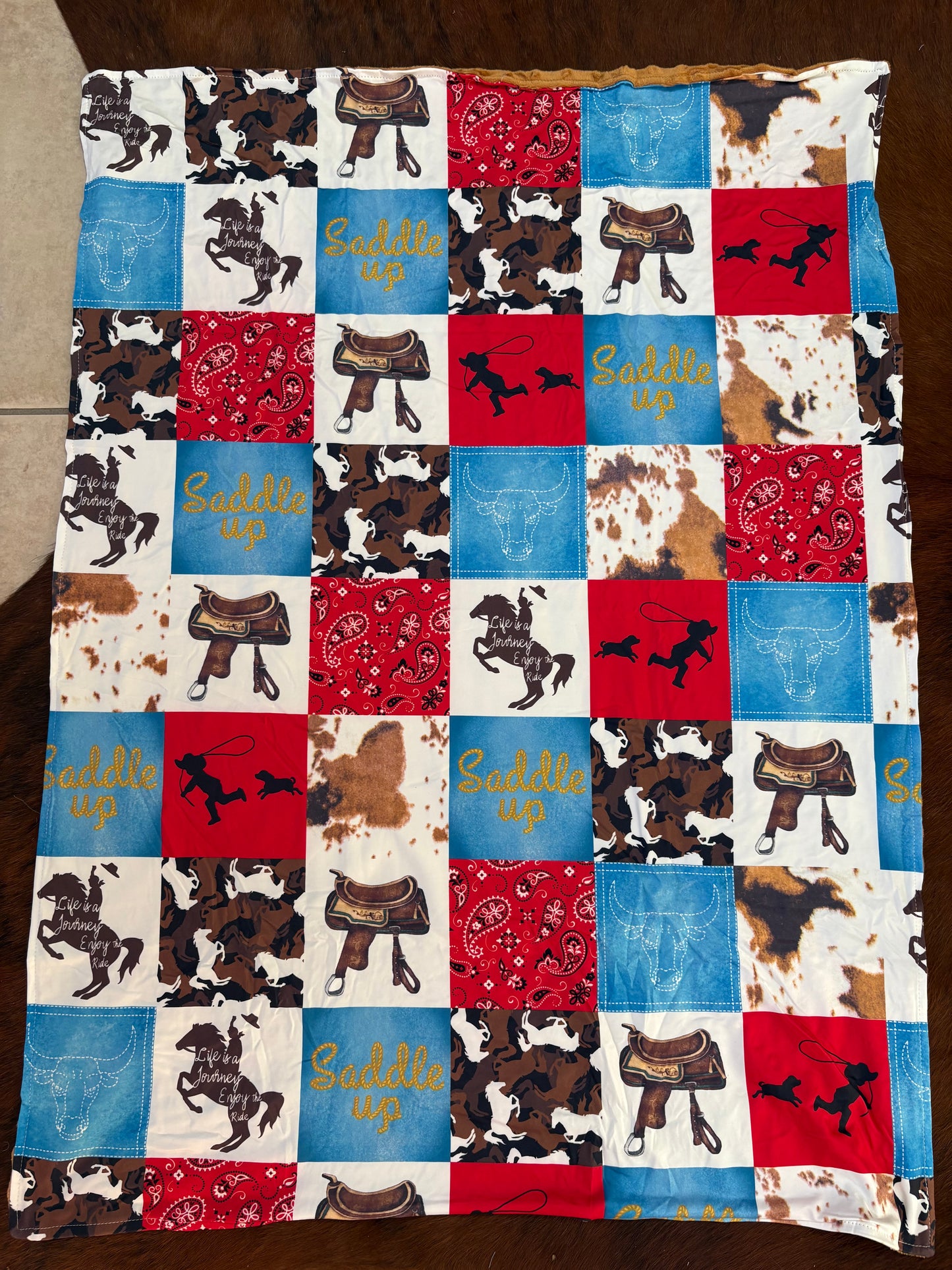 Saddle up Blanket