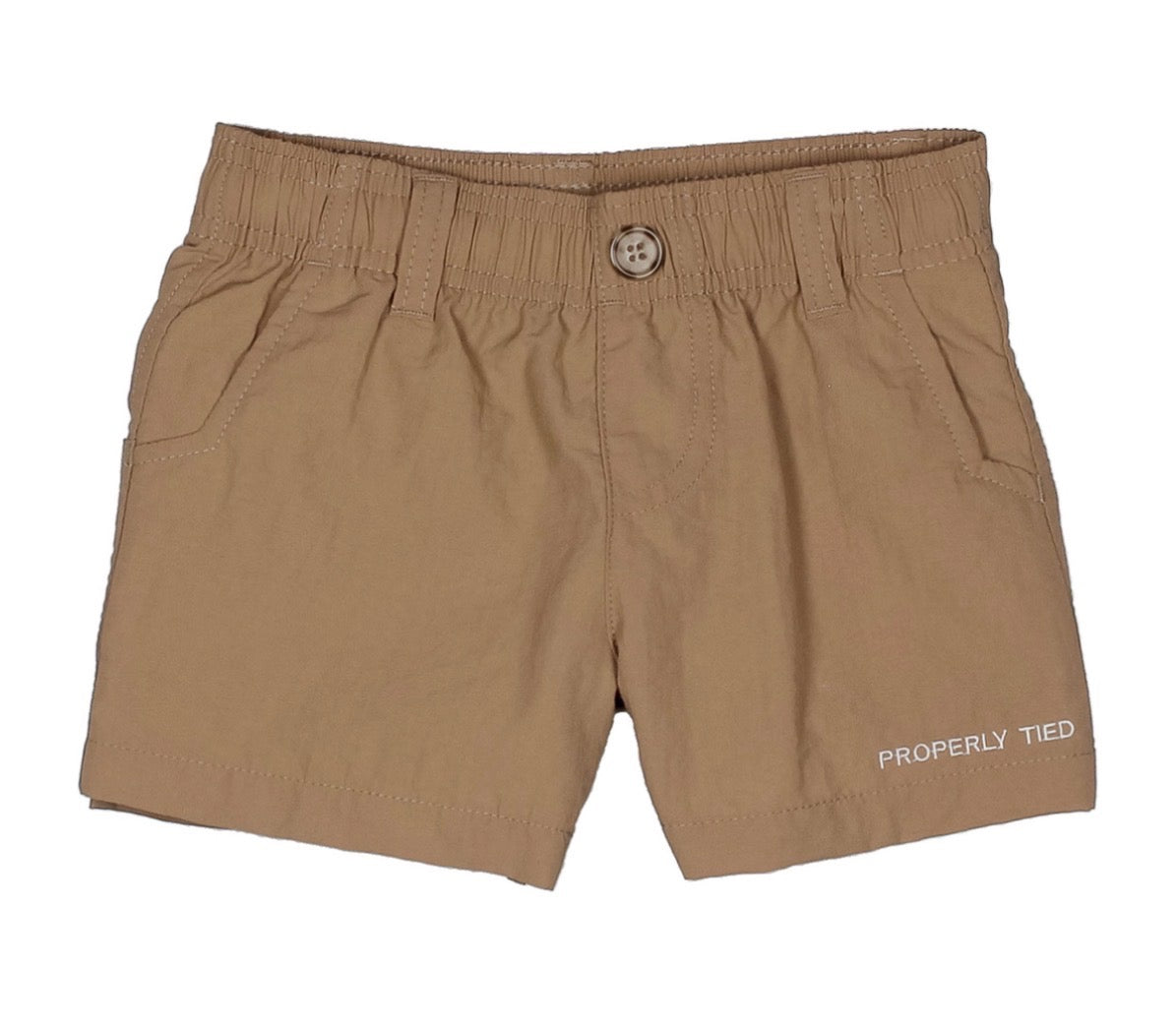 Tan Properly Tied Shorts