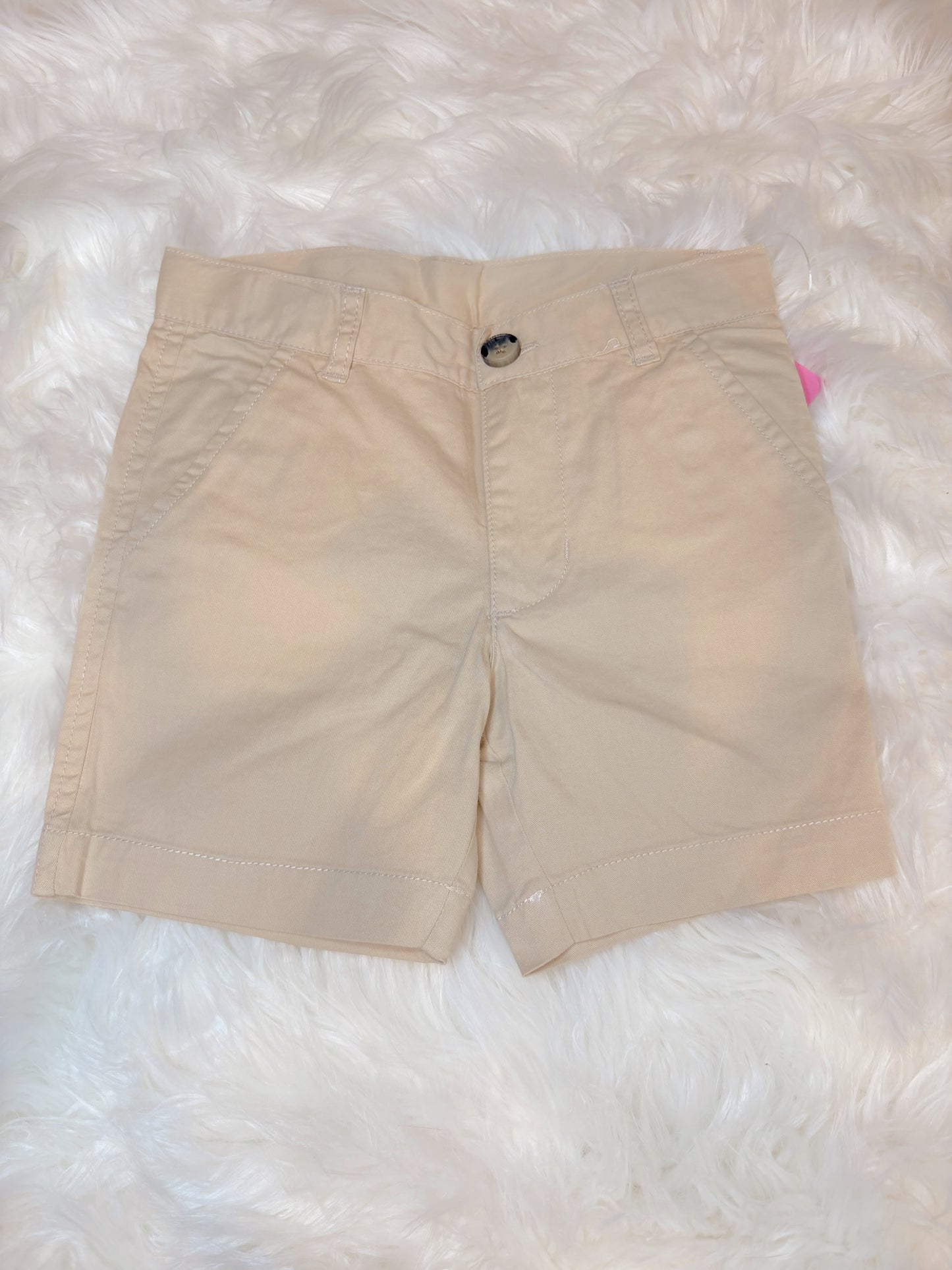 Khaki Stretch Chino Shorts
