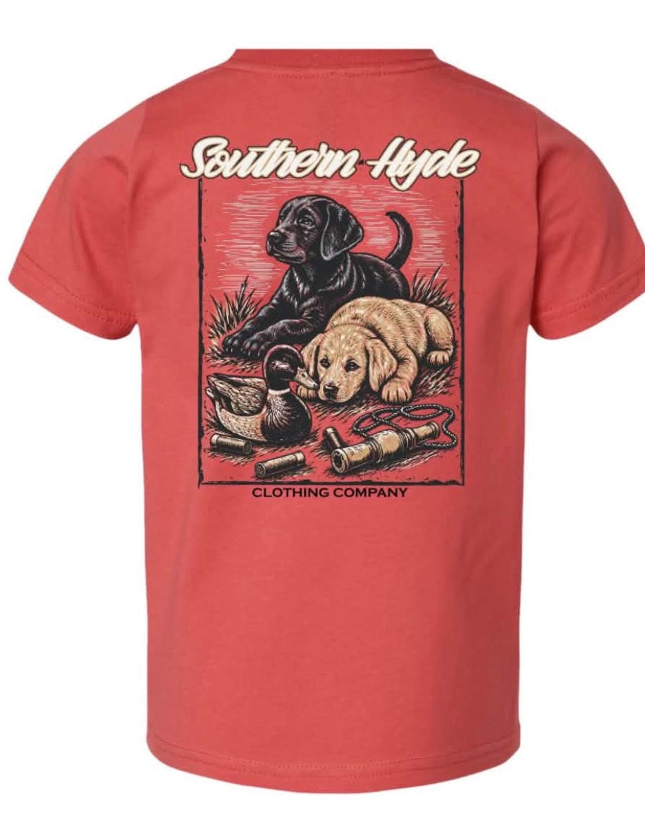 Red Dog and Duck T Shirt