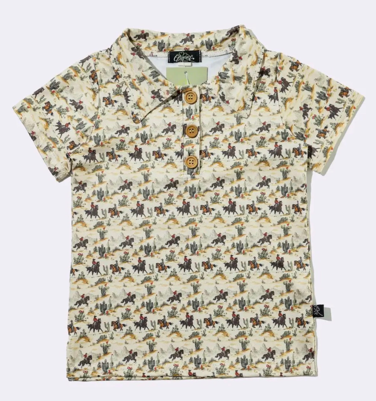 Cowboy collared shirt