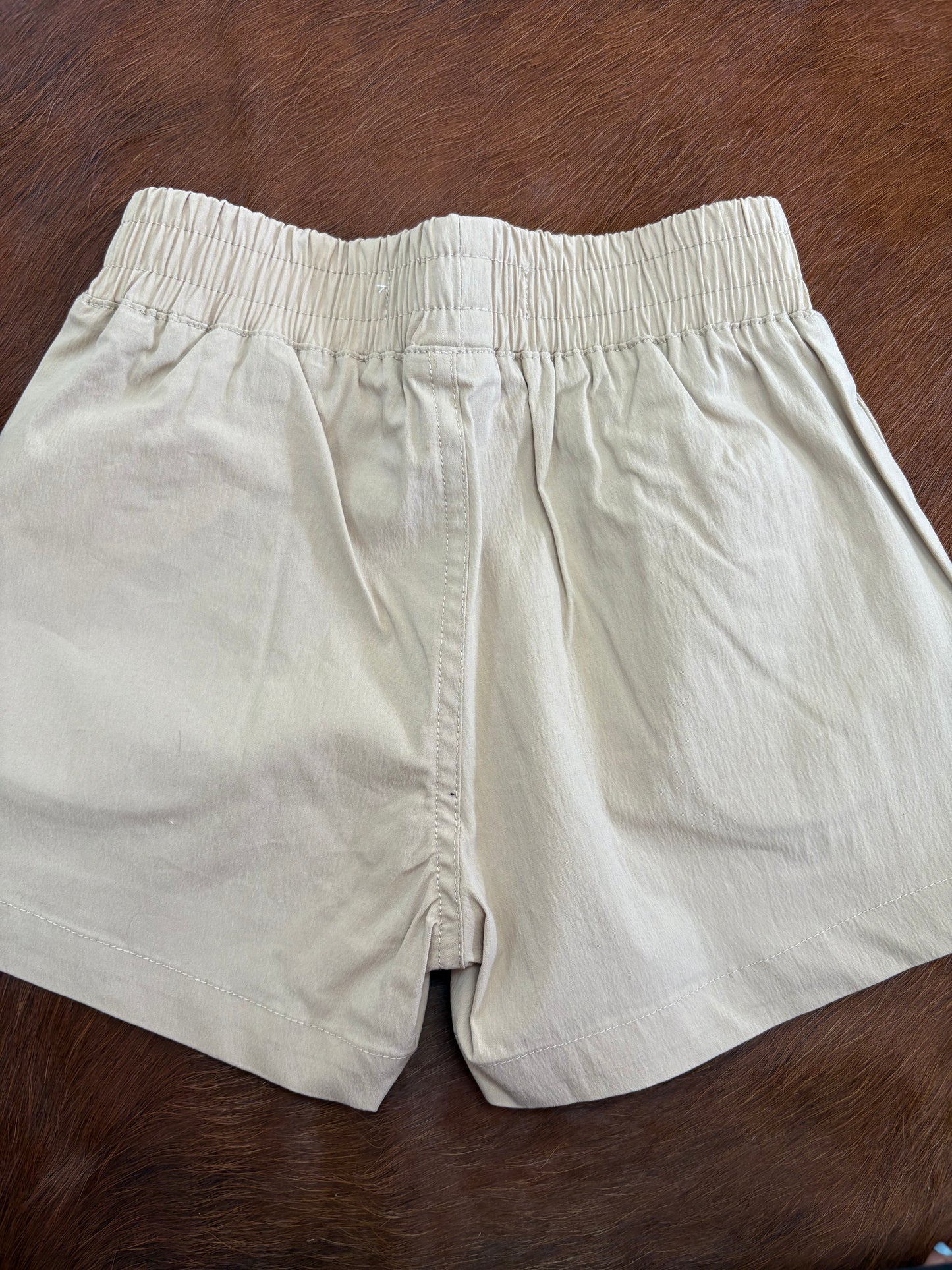 Tan boy shorts