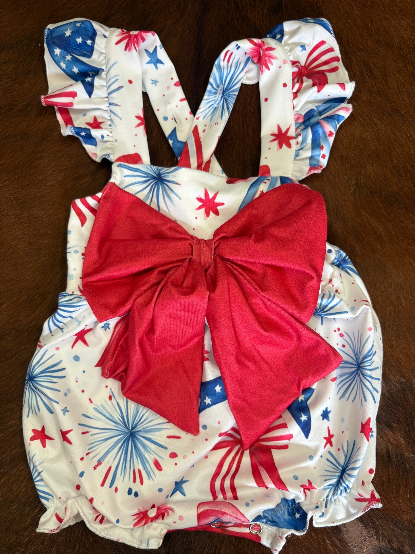 Patriotic Bow Bubble