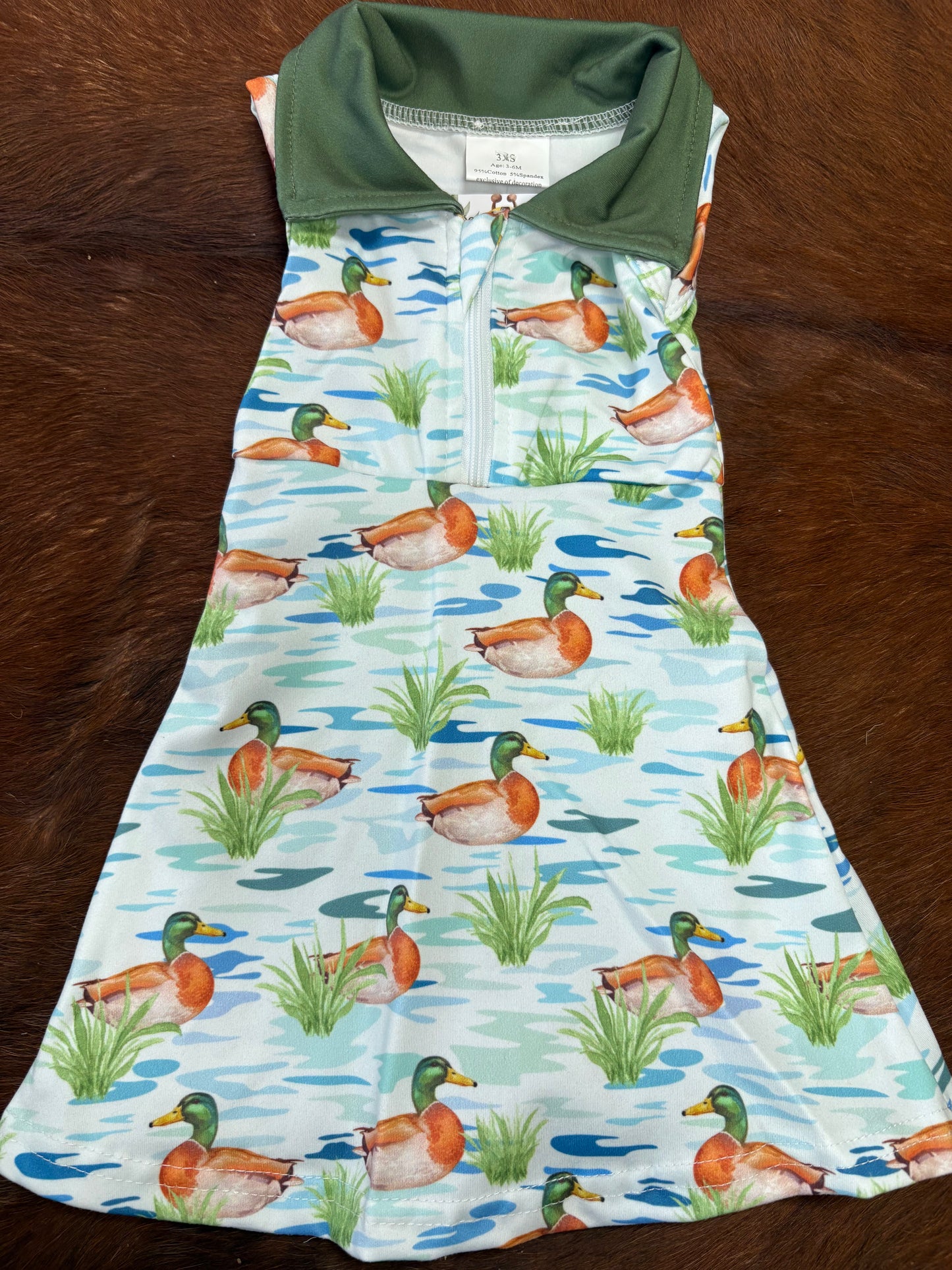 Duck Mallard Girl Athletic Dress