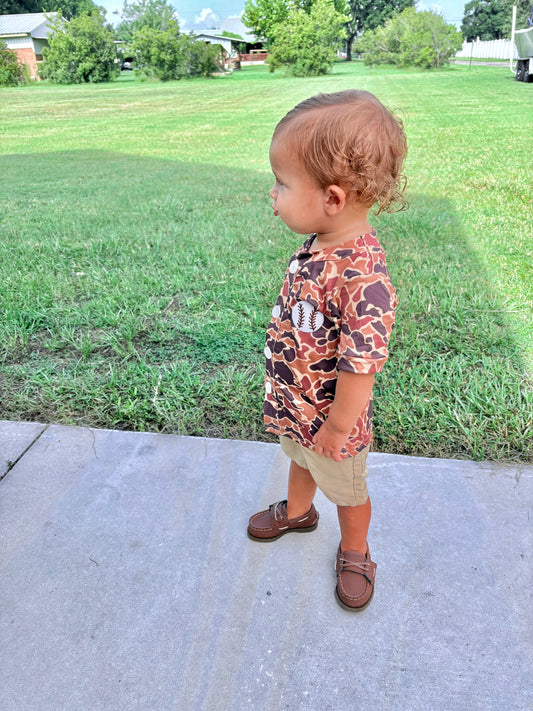 Camo Baseball T shirt preorder