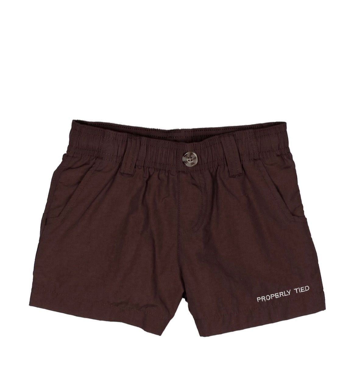 Brown Properly Tied Shorts
