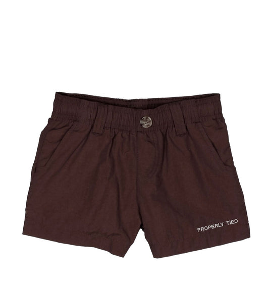 Brown Properly Tied Shorts
