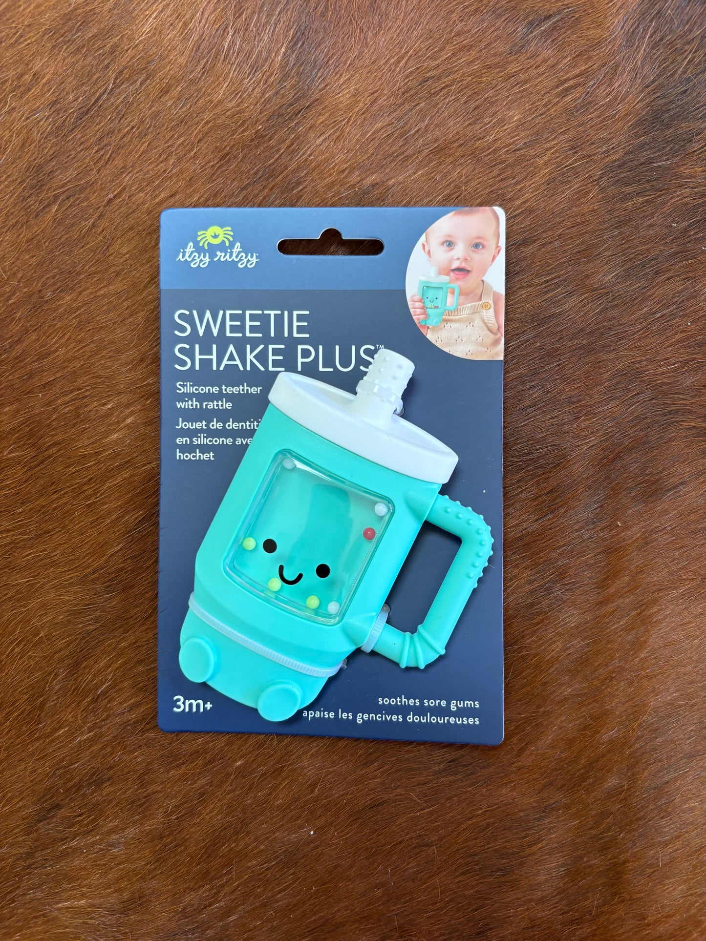 Silicone cup teether