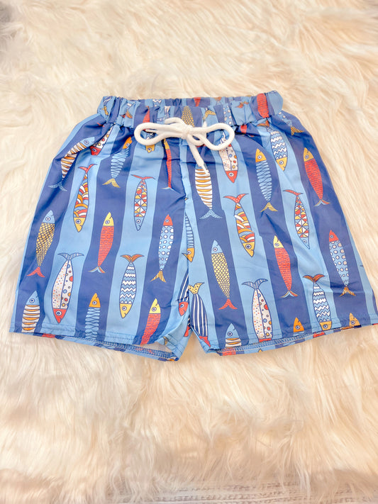 Fish Boy Trunk Shorts