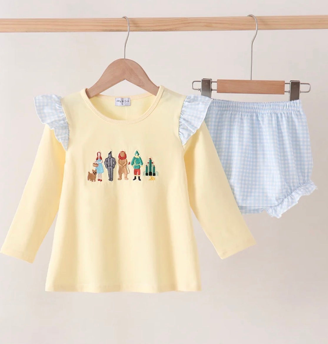 Wizard of OZ toddler girl short set