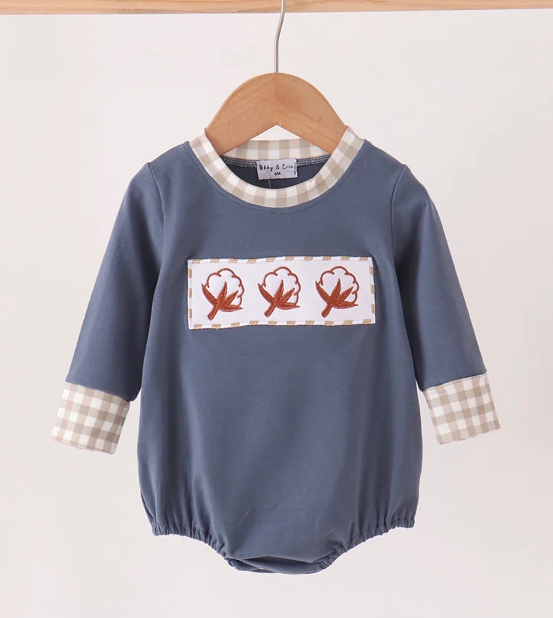 Cotton baby boy bubble