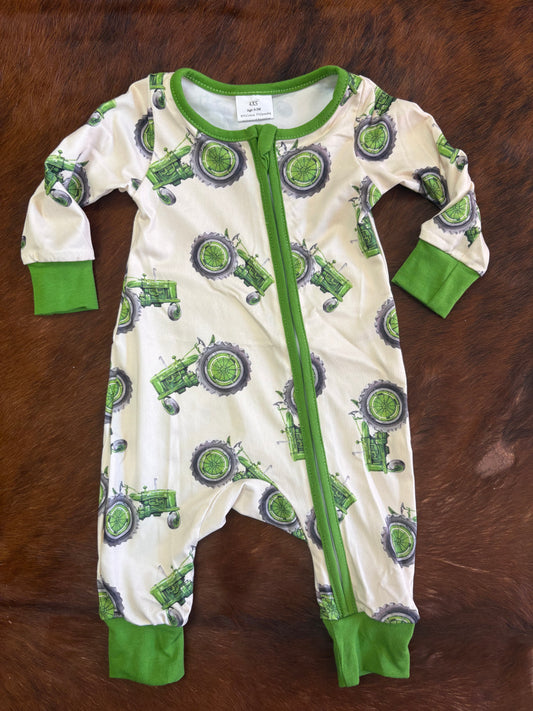 Tractor pajamas