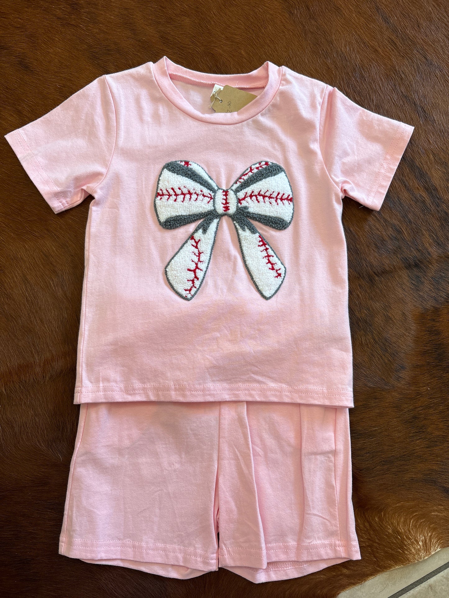 Baseball outfit set girls