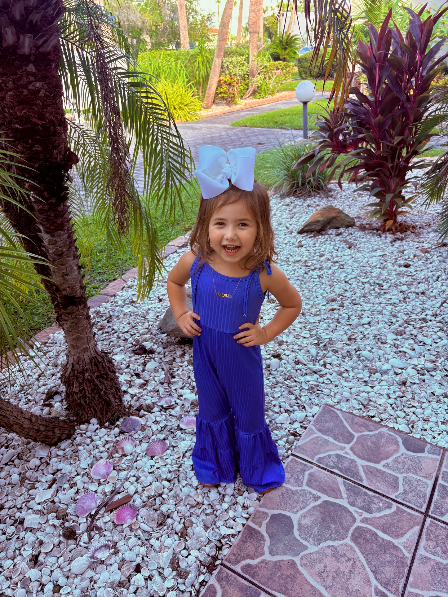 Blue Romper
