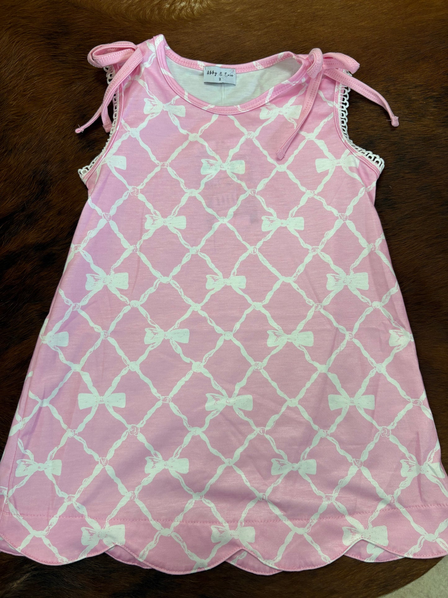 Pink Bow Dress