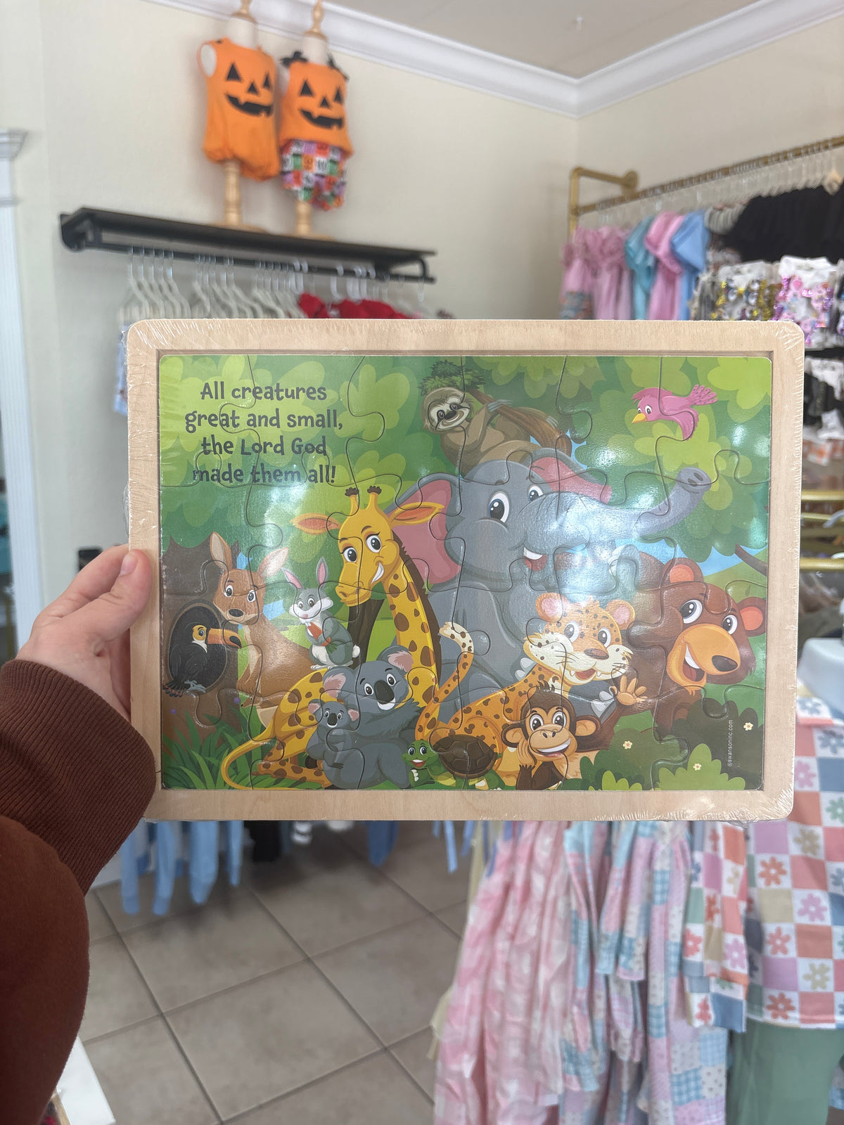 All Creatures Great And Small The Lord God Made Them All Puzzle