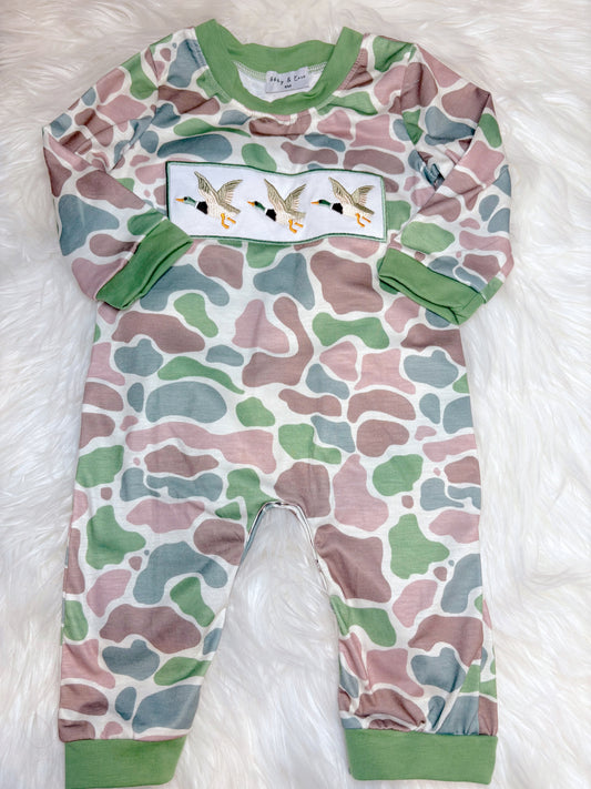 Duck John John pajamas