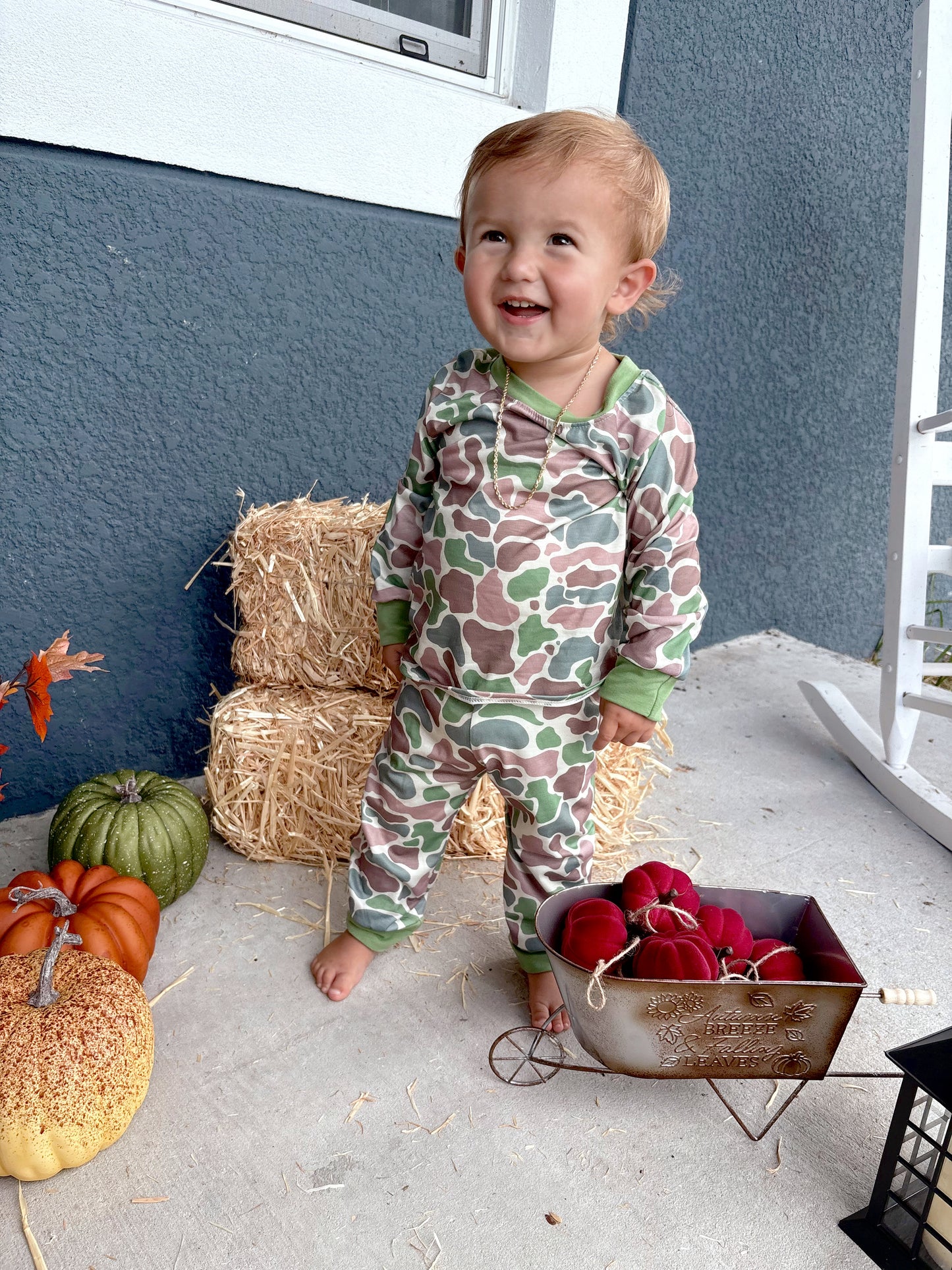 Camo pajama set