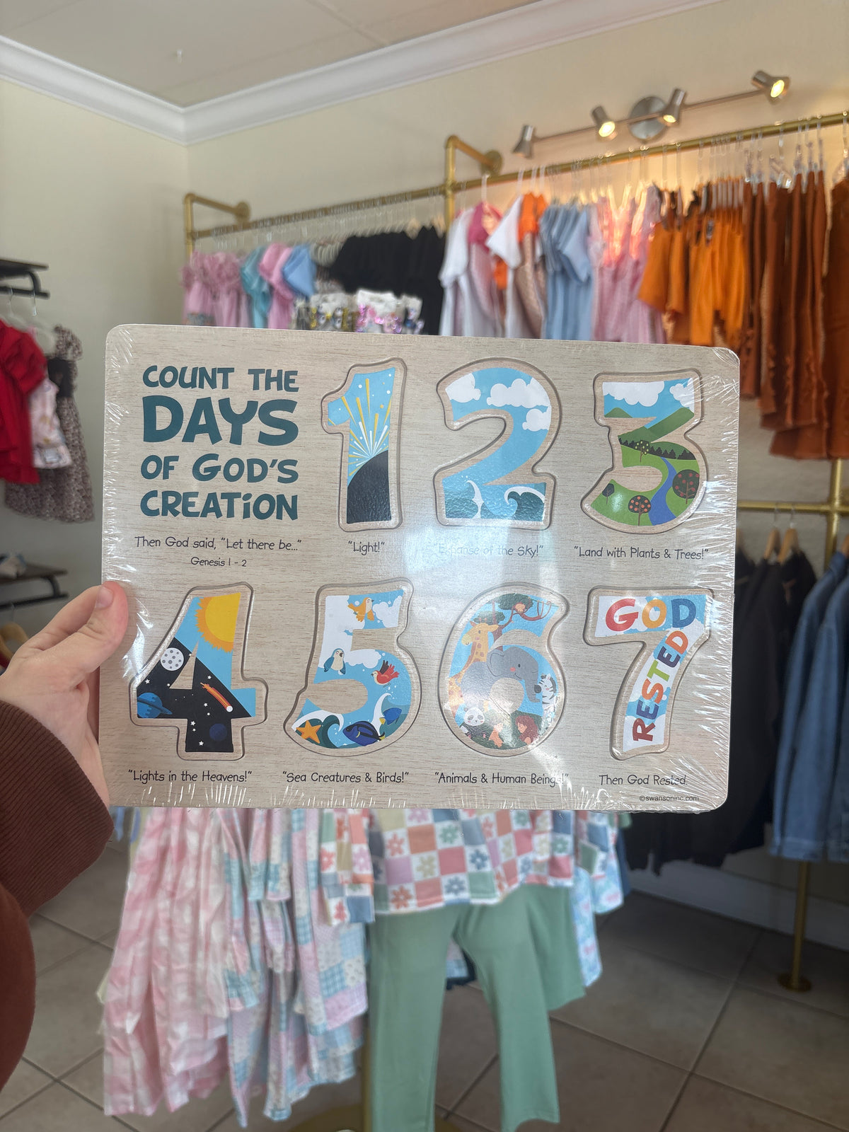 Count The Days Of God’s Creation puzzle