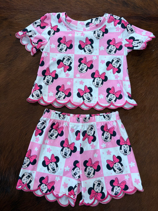 Minnie Mouse Short Set