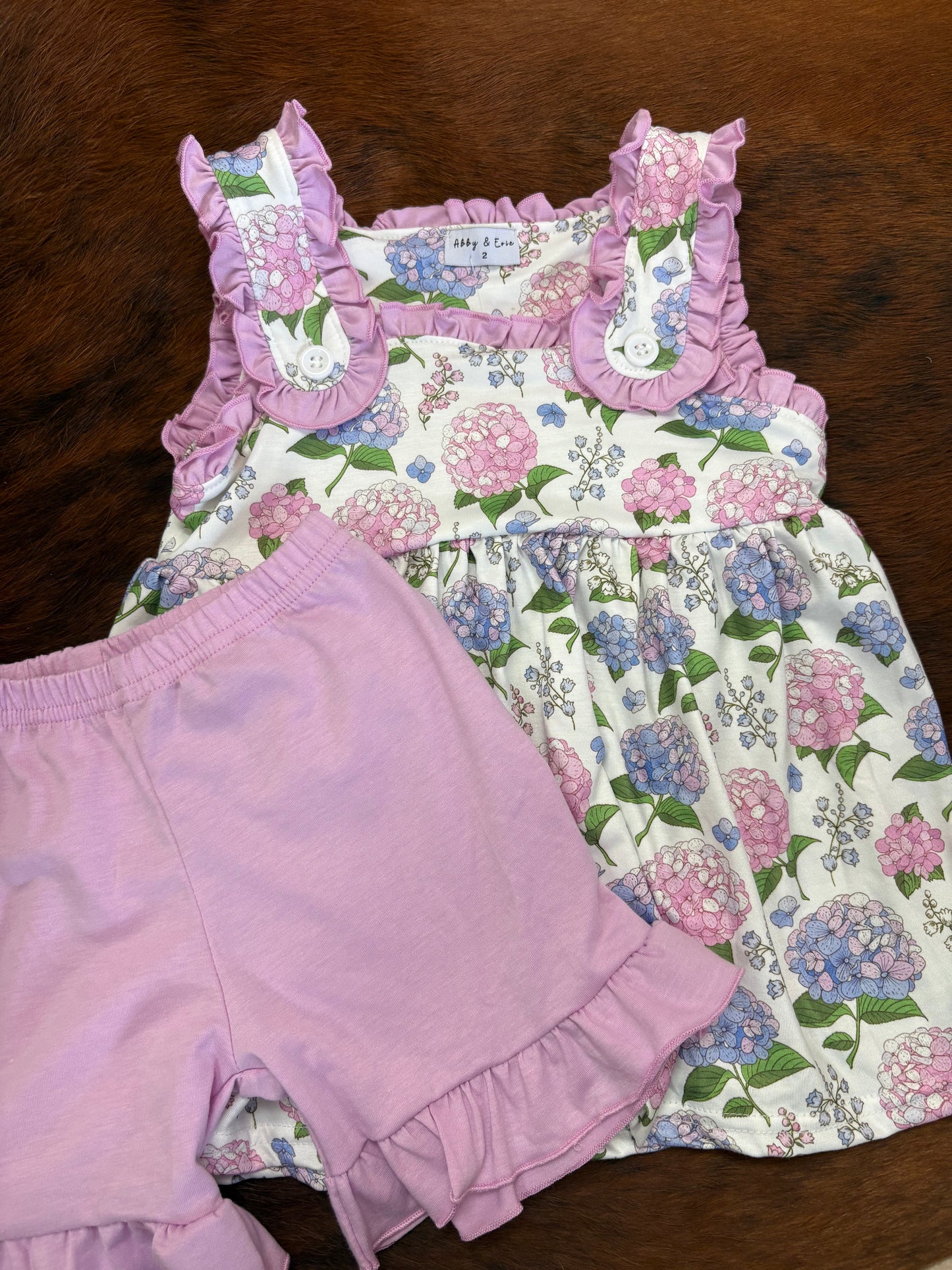 Purple Hydrangea set