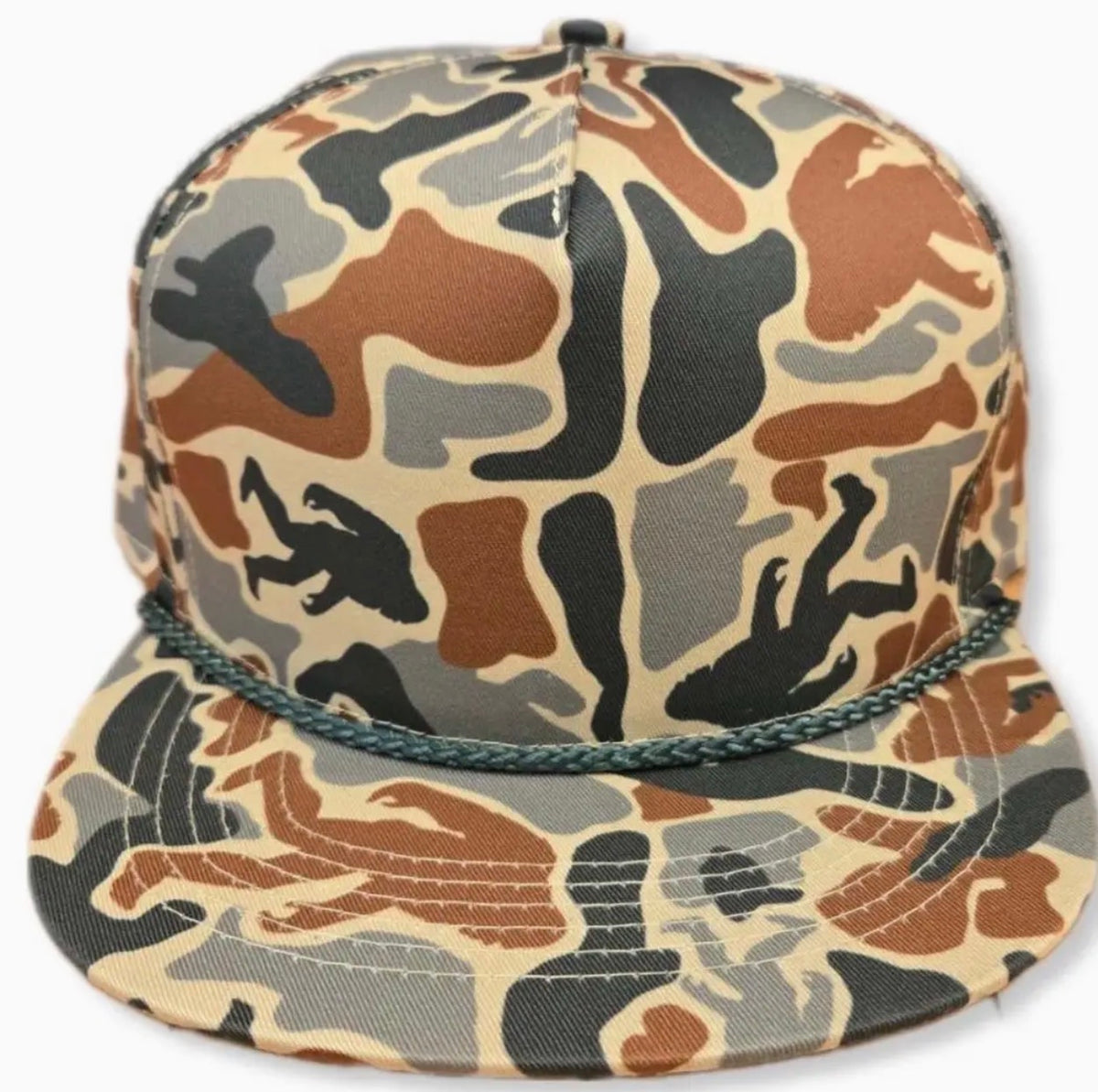 Dark camo hat