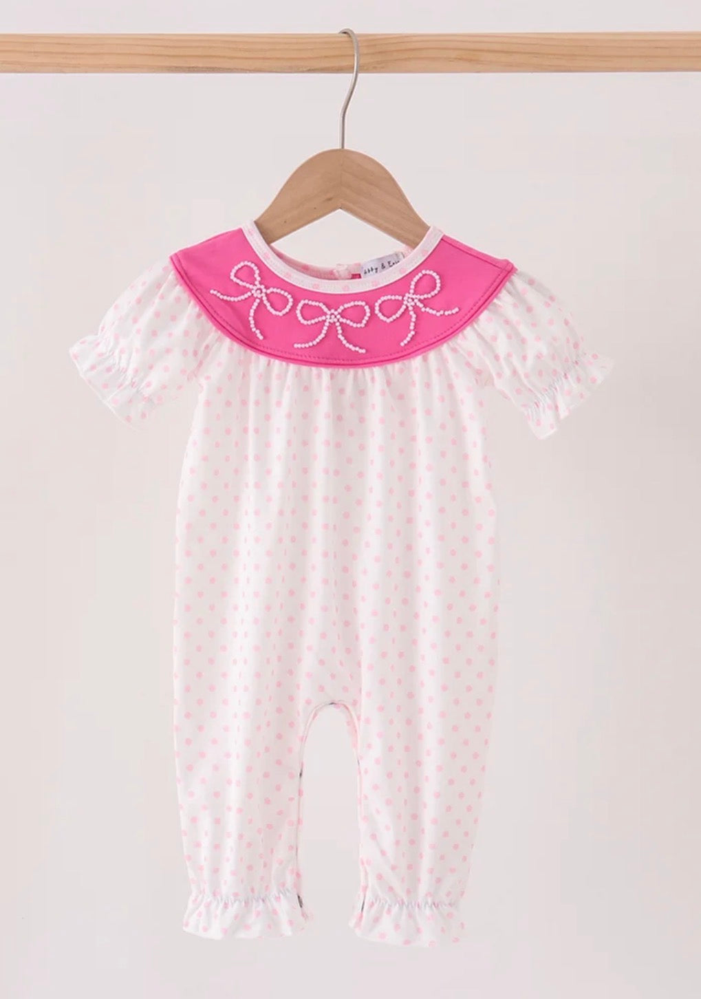 Bow Pearl Romper