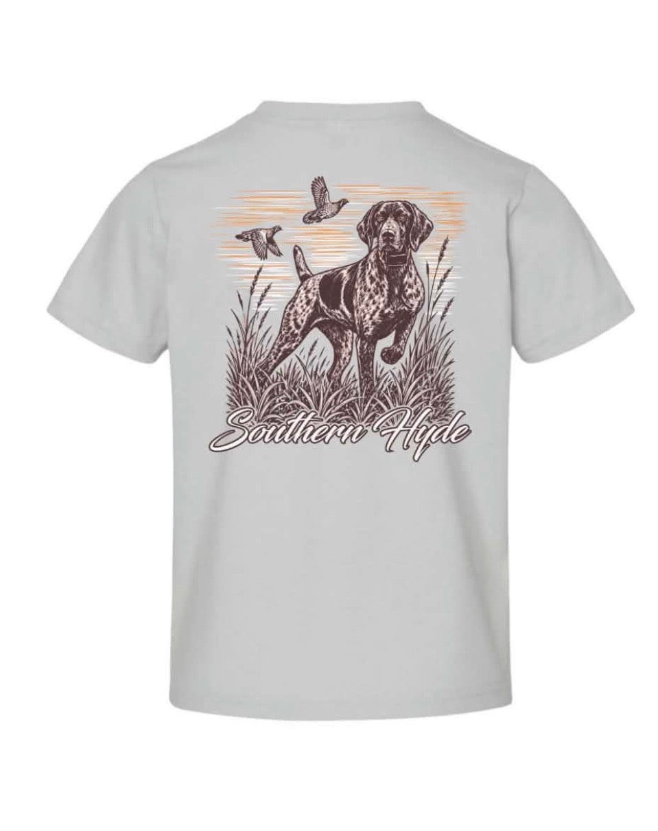 Grey Dog and Duck T Shirt