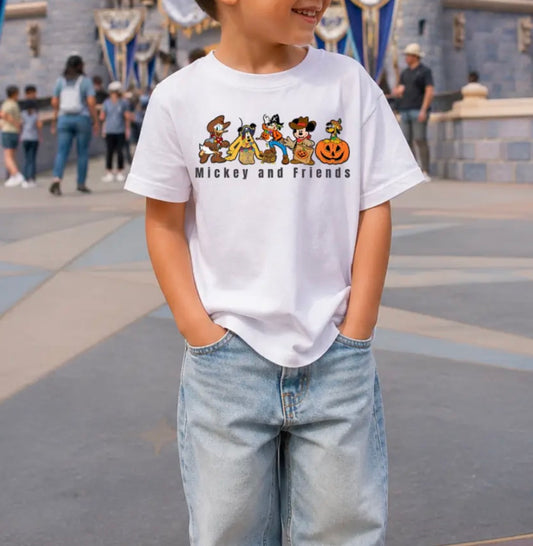 Mickey & Friends T shirt/trick or treat bundle