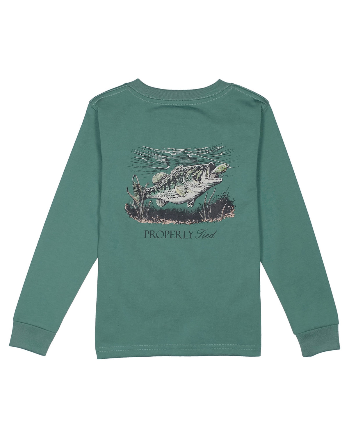 Bass Long sleeve Properly Tied Shirt