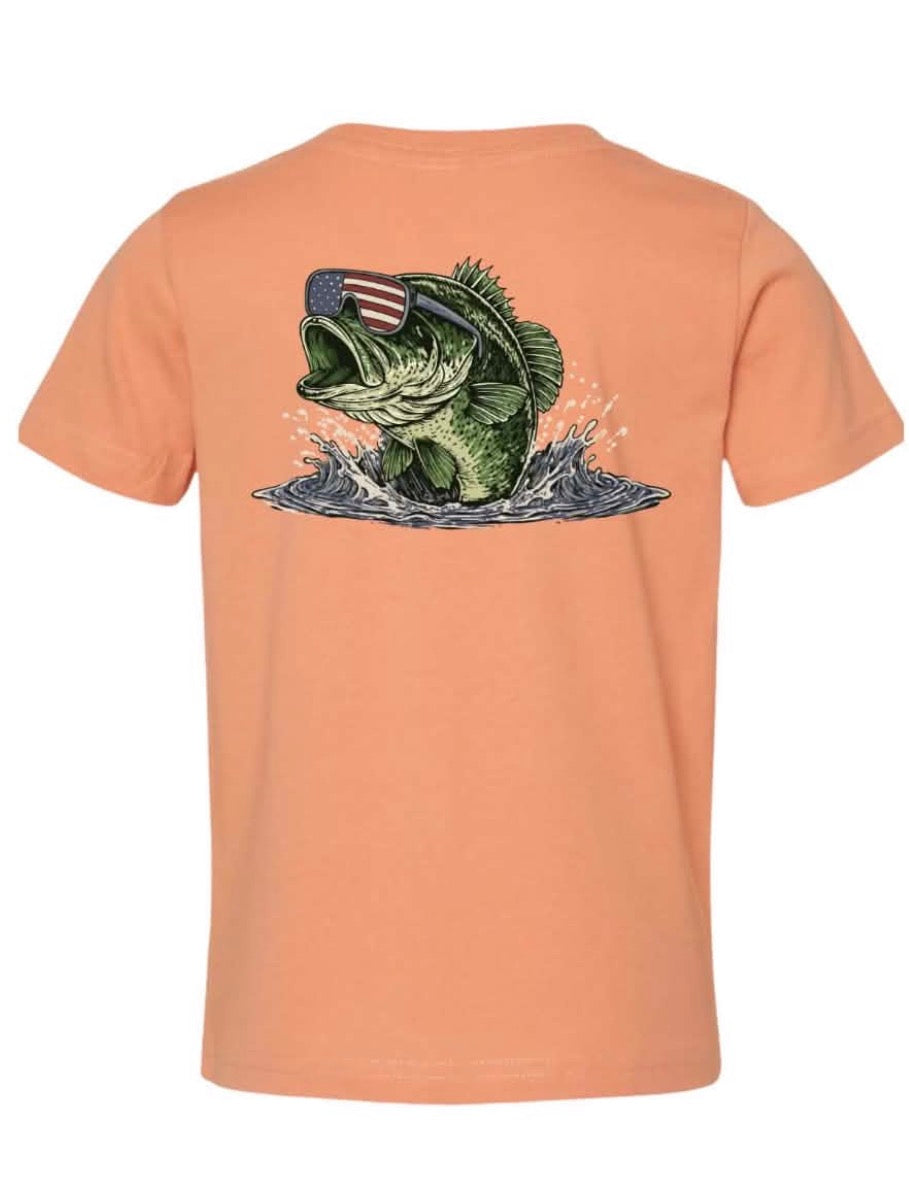 Orange Bass USA Sunglasses T Shirt
