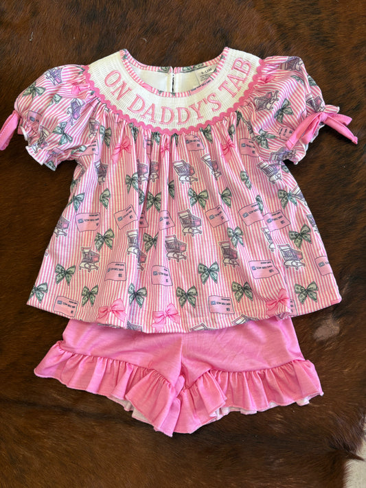 On Daddy’s Tab Outfit Set