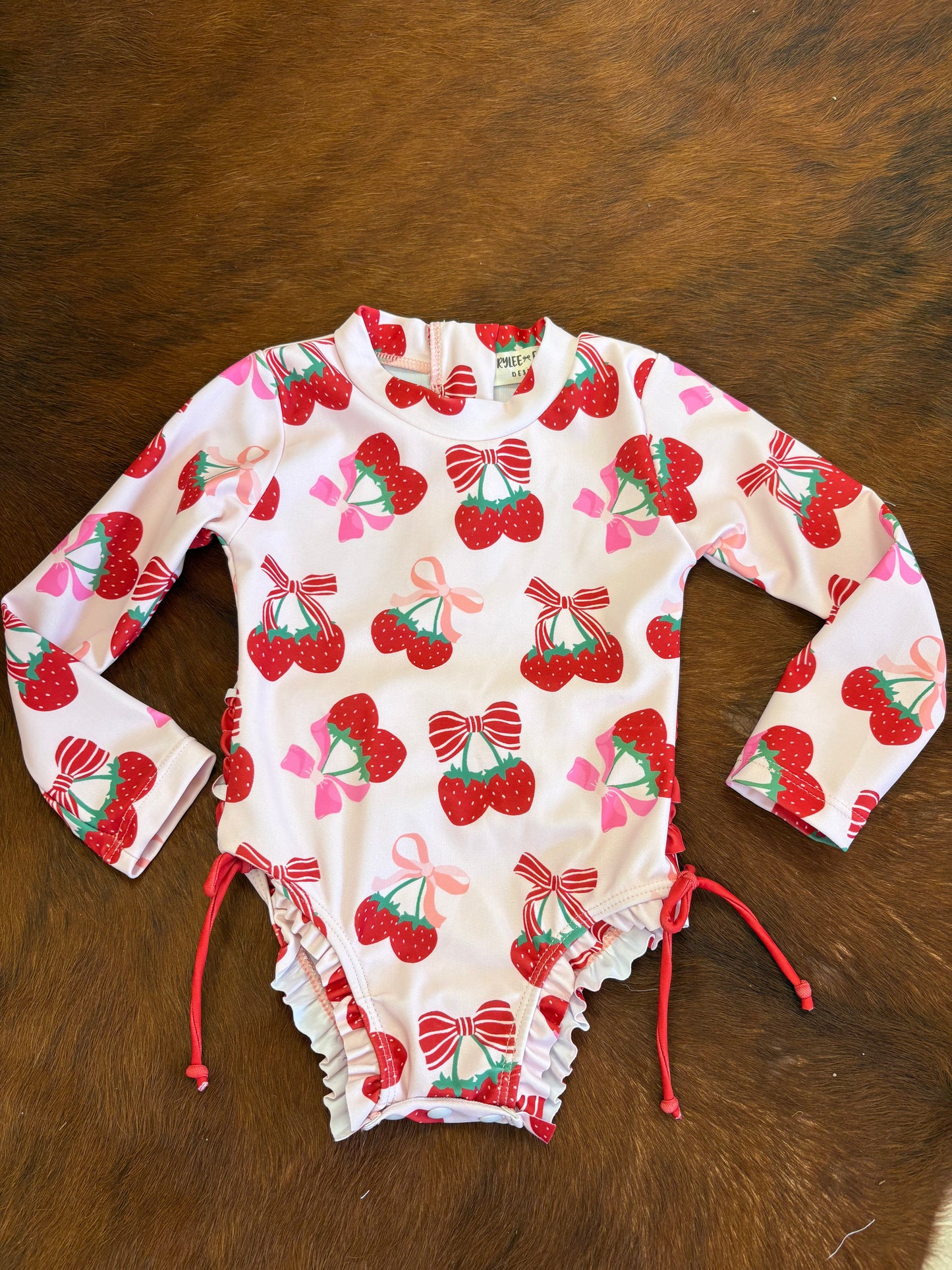 Strawberry & cherry swimsuit