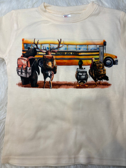 Backwoods Local School T Shirt