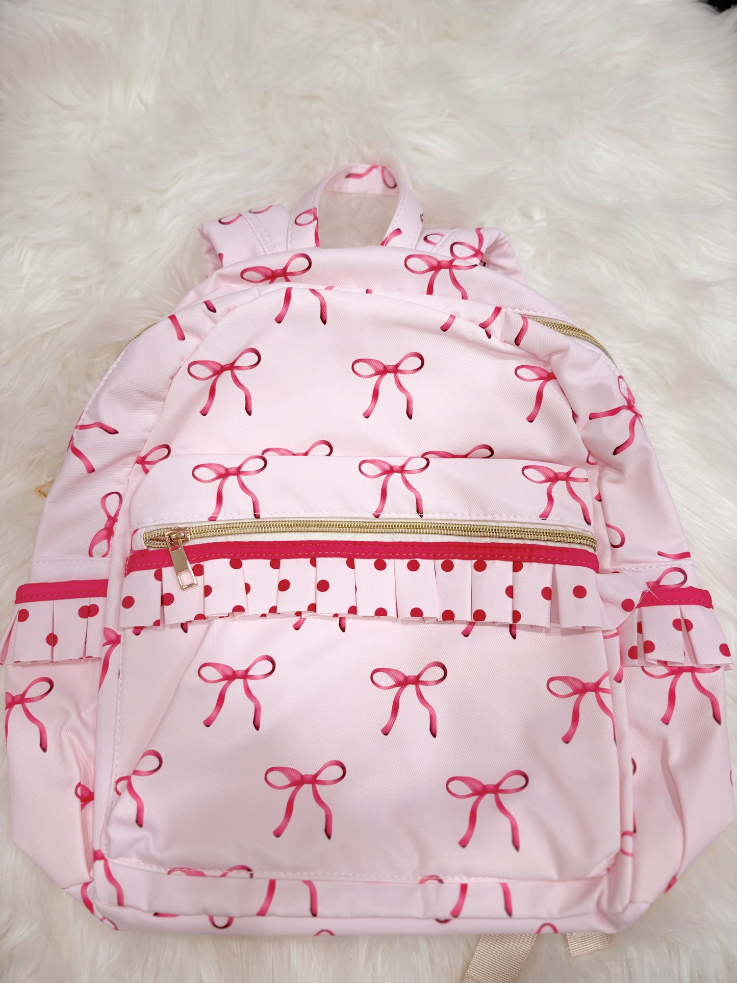 Pink Bows Backpack