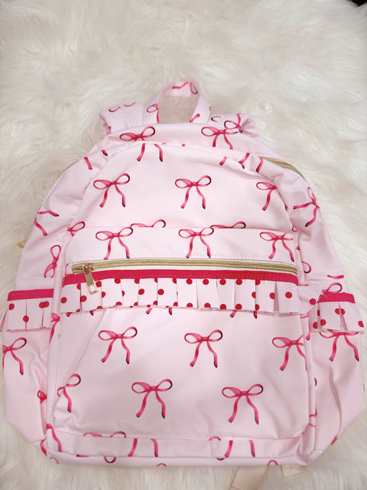 Pink Bows Backpack