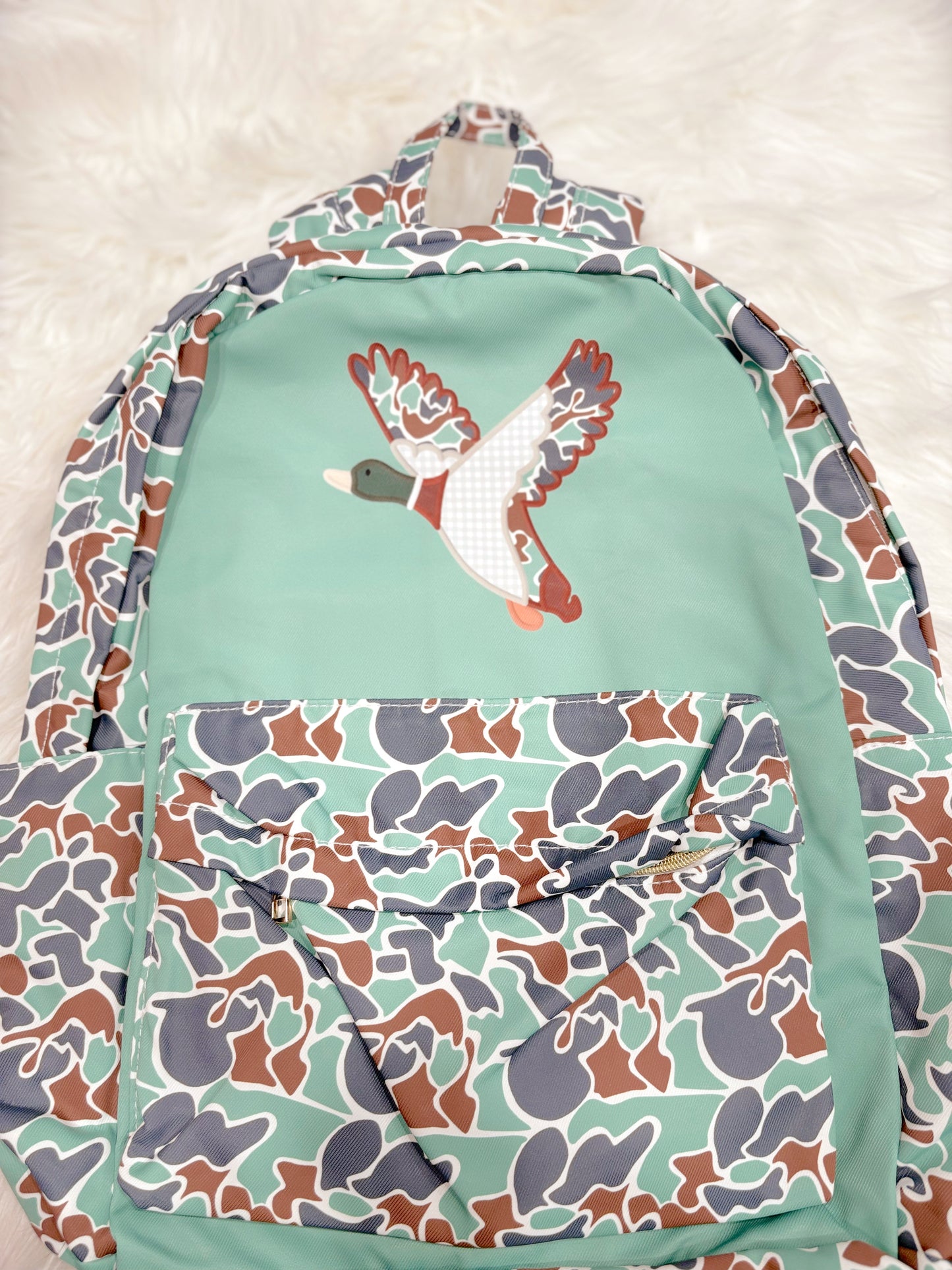 Camo Boy Duck Backpack