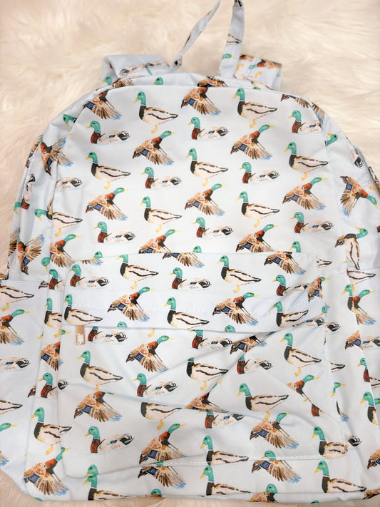 Boy mallard duck Backpack